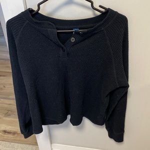 Thermal waffle Henley